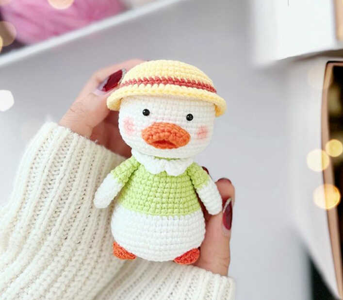 Crochet Duck Free Amigurumi Pattern