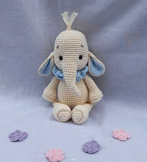 Amigurumi Elephant Crochet Free Pattern