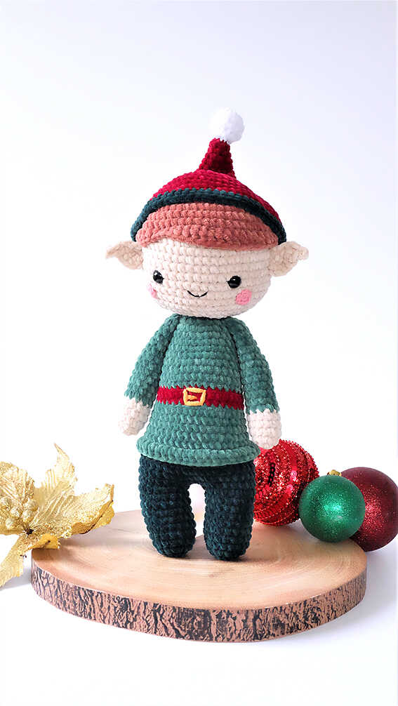 Amigurumi Christmas Elf Free Pattern