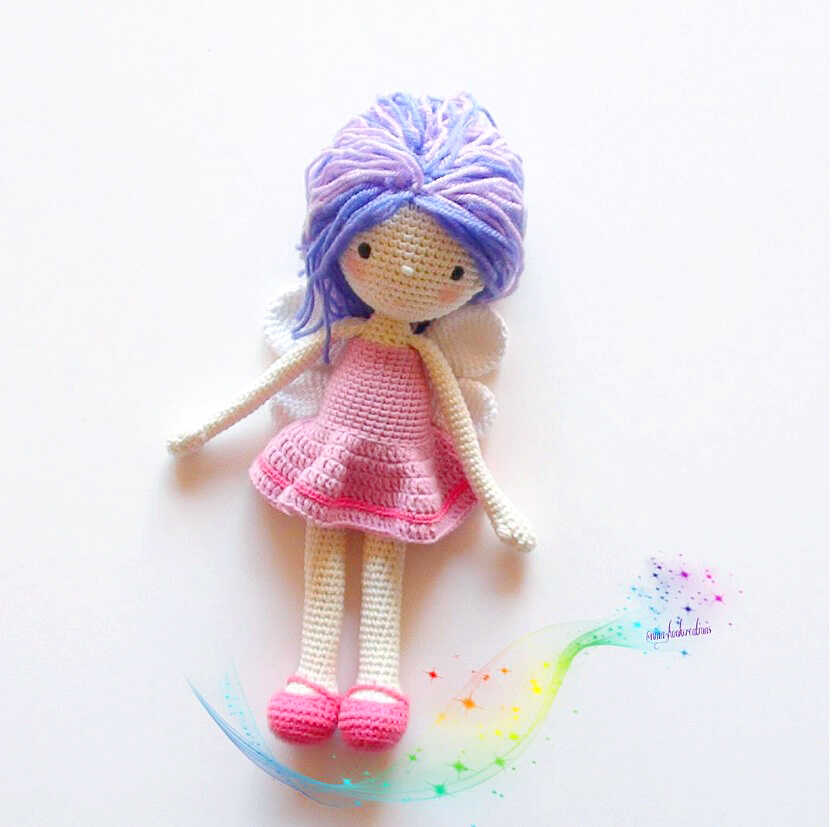 Fairy Crochet Doll Amigurumi Free Pattern