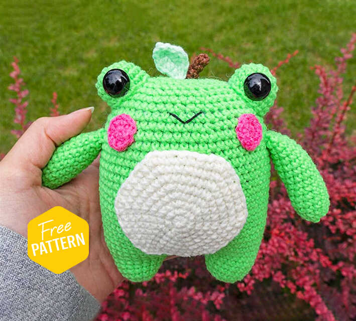 Free Crochet Frog Amigurumi Pattern