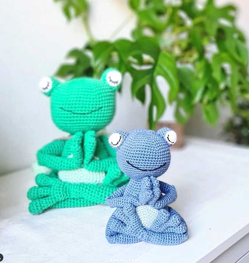 Crochet Frog Amigurumi Free Pattern