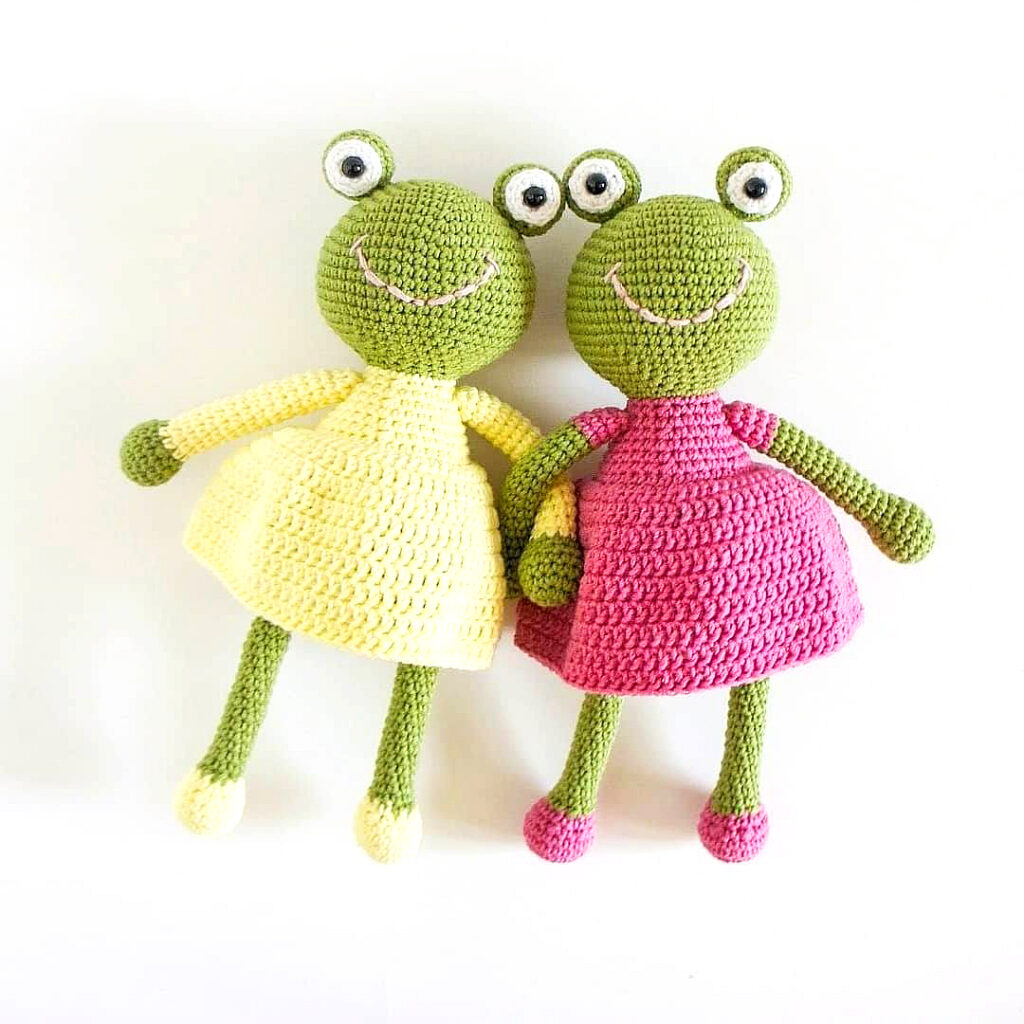 Amigurumi Frog Crochet Free Pattern