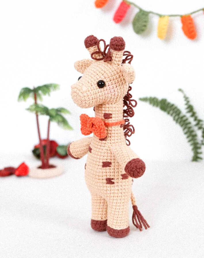 Crochet Giraffe Amigurumi Free Pattern