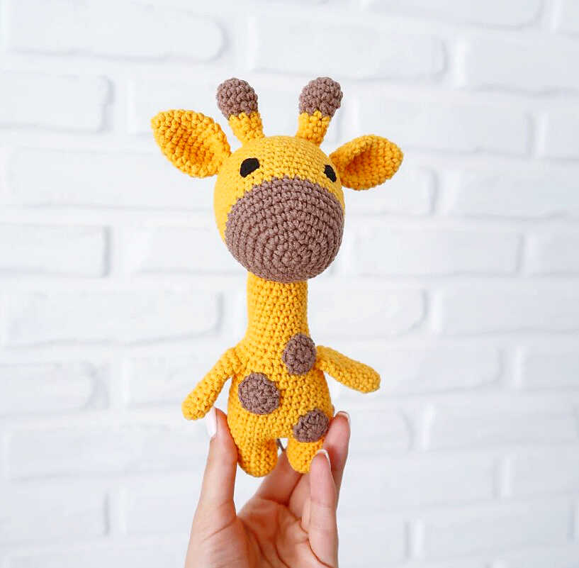 Crochet Giraffe Free Amigurumi Pattern