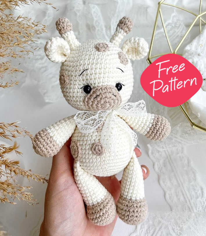 Amigurumi Baby Giraffe Free Crochet Pattern