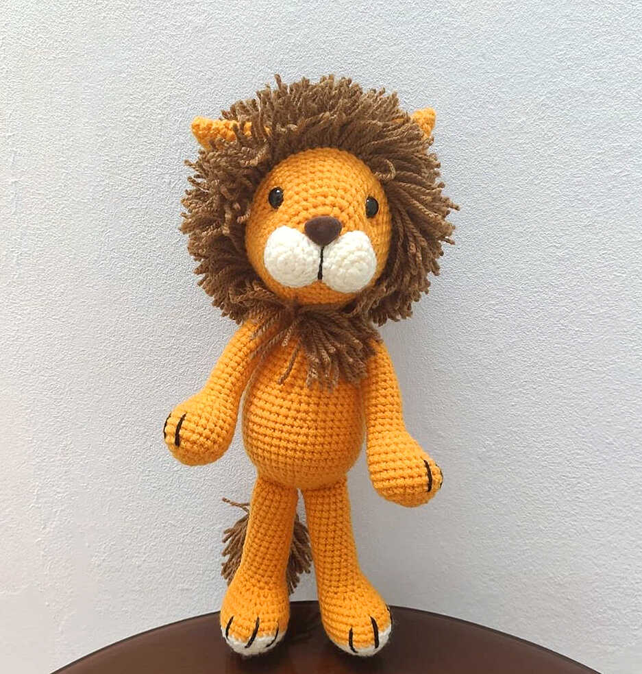 Amigurumi Lion Free Pattern