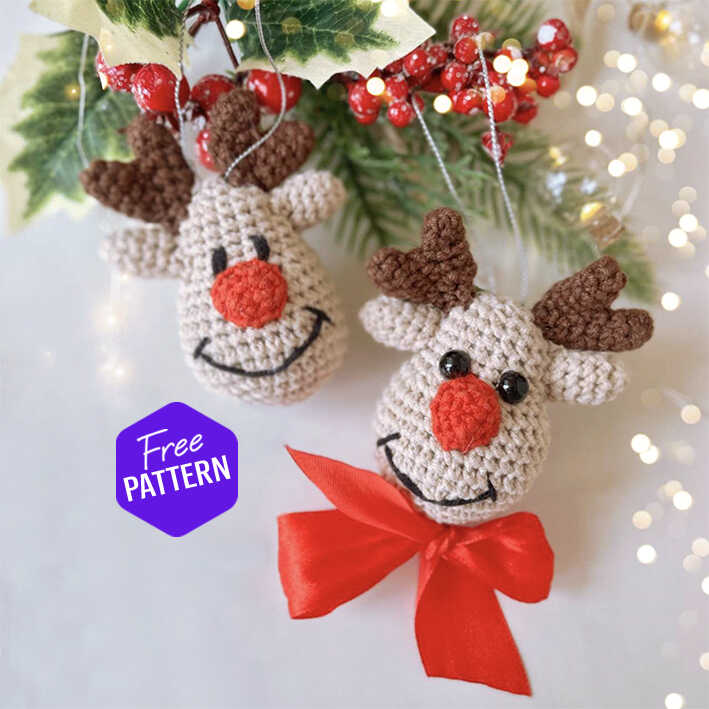 Christmas Ornament Amigurumi - Free Crochet Pattern