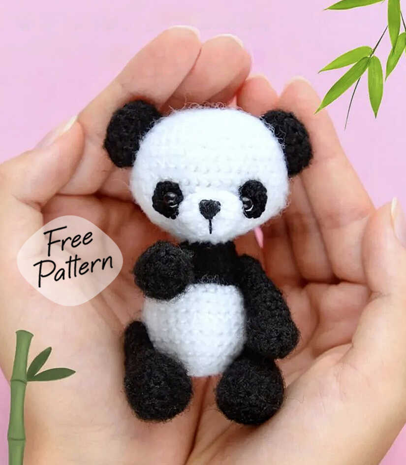 Amigurumi Panda Free Crochet Pattern