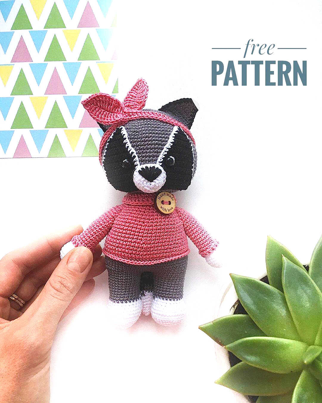 Amigurumi Raccoon Free Pattern