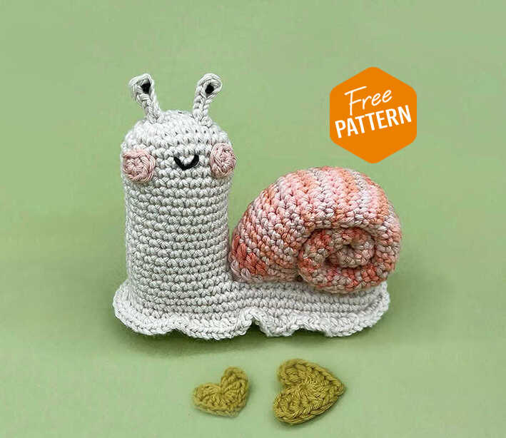 Amigurumi Snail Crochet Free Pattern