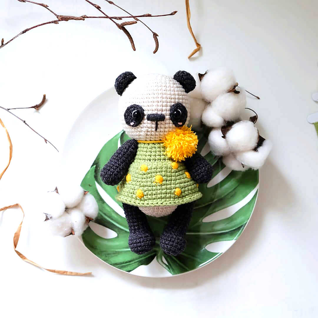 Amigurumi Sweet Panda Free Pattern