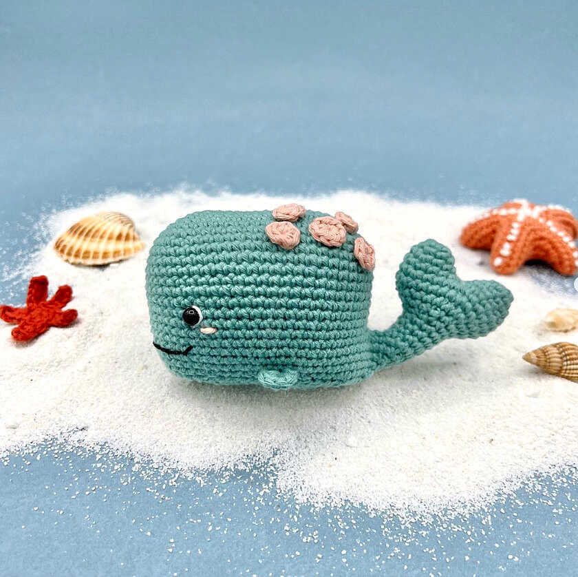 Amigurumi Whale Crochet Free Pattern