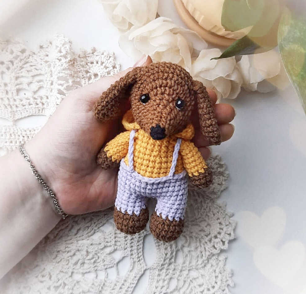 Amigurumi Dog Crochet Free Pattern