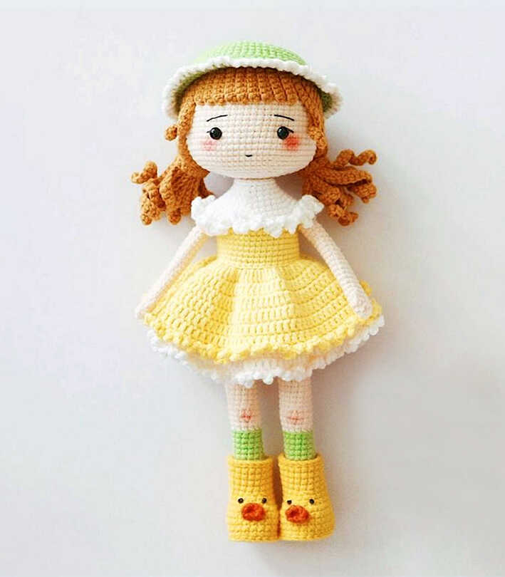 Amigurumi Lovely Doll Crochet Free Pattern