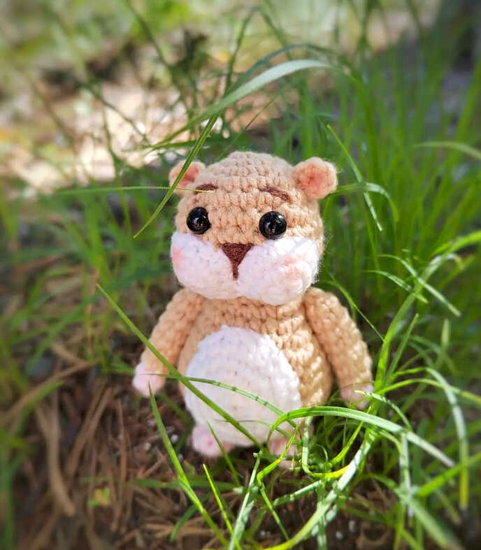 Crochet Hamster Amigurumi Free Pattern
