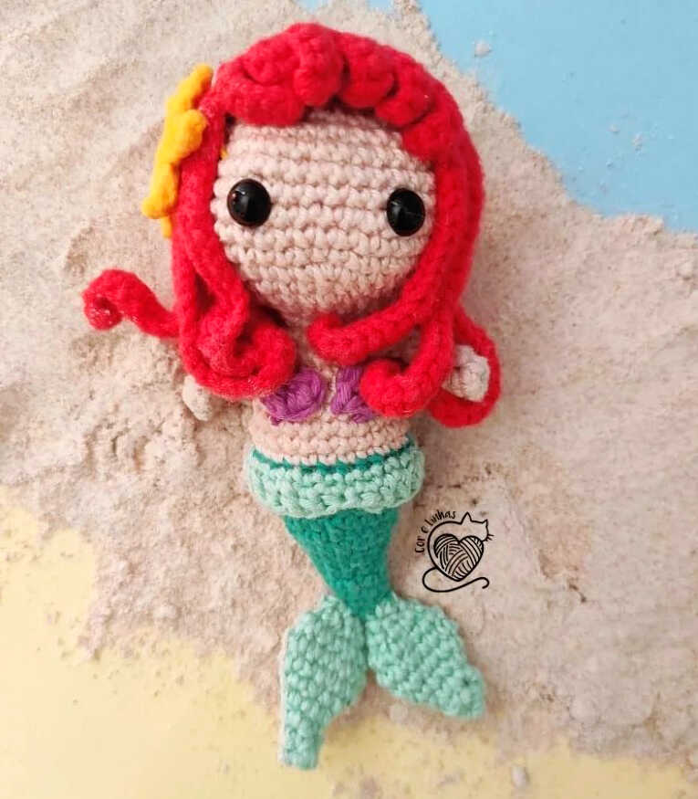 Amigurumi Mermaid Crochet Free Pattern