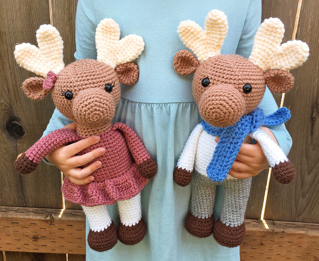 Amigurumi Moose Free Crochet Pattern
