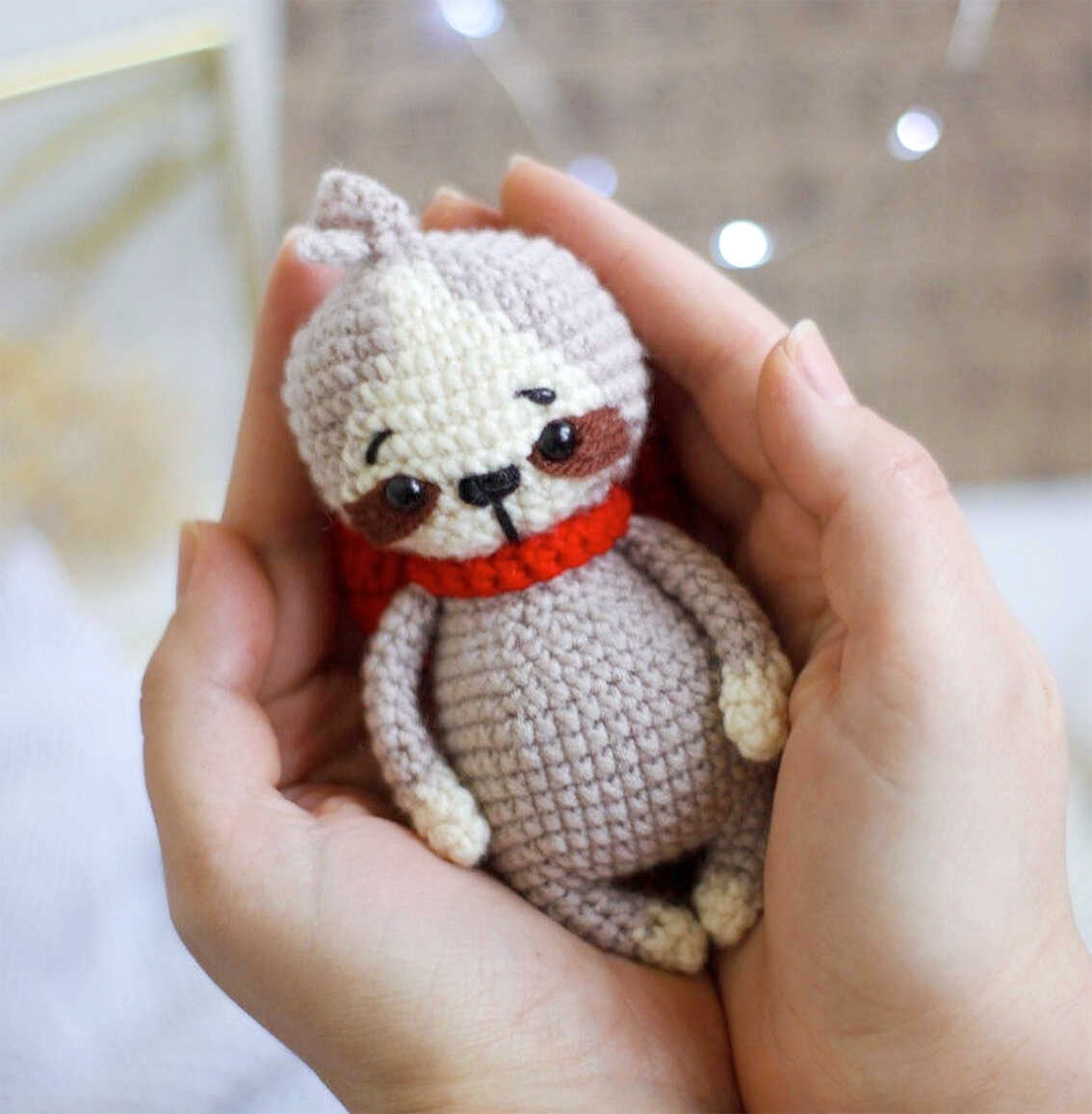 Crochet Sloth Amigurumi Free Pattern