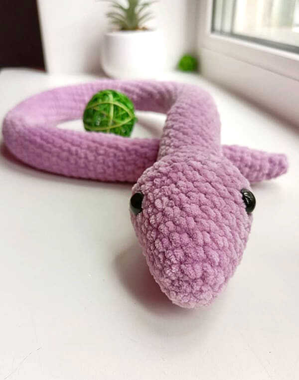 Amigurumi Snake Crochet Free Pattern