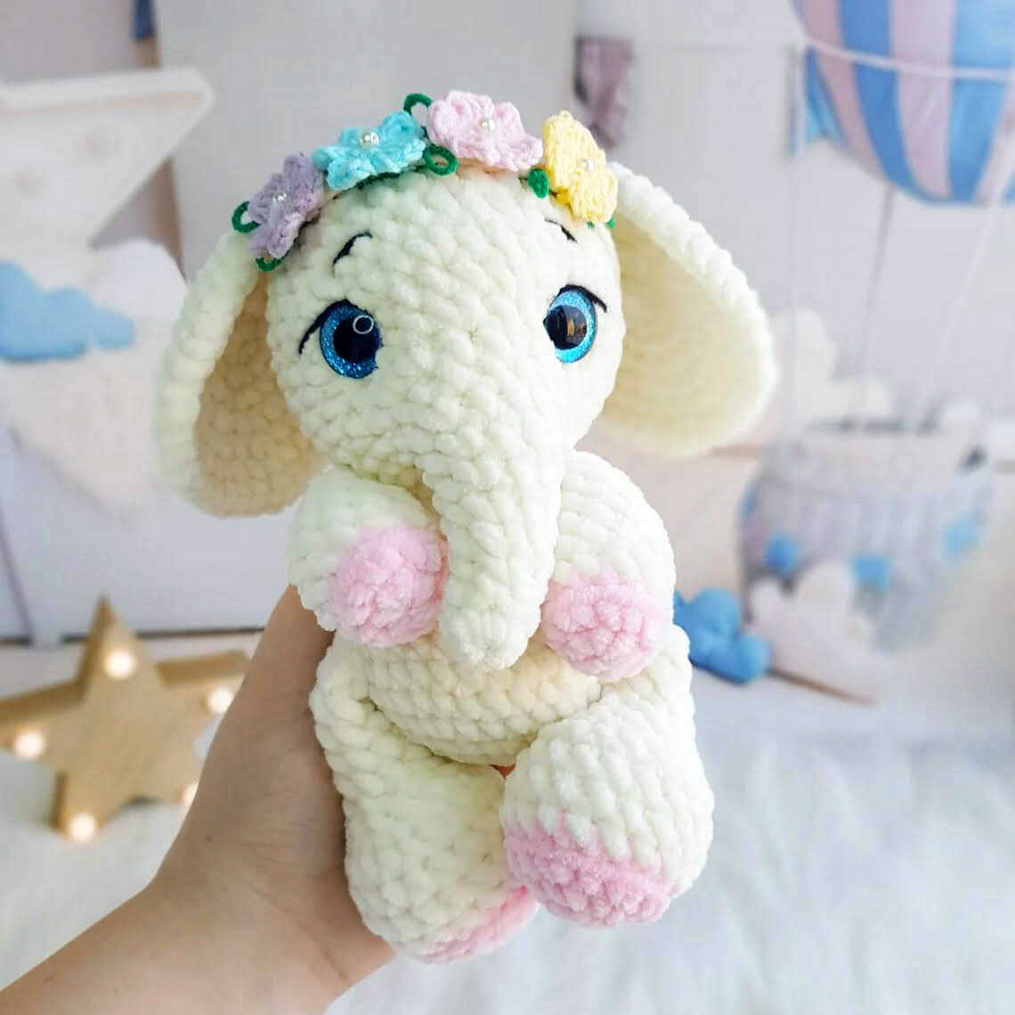 Amigurumi Plush Elephant Free Pattern