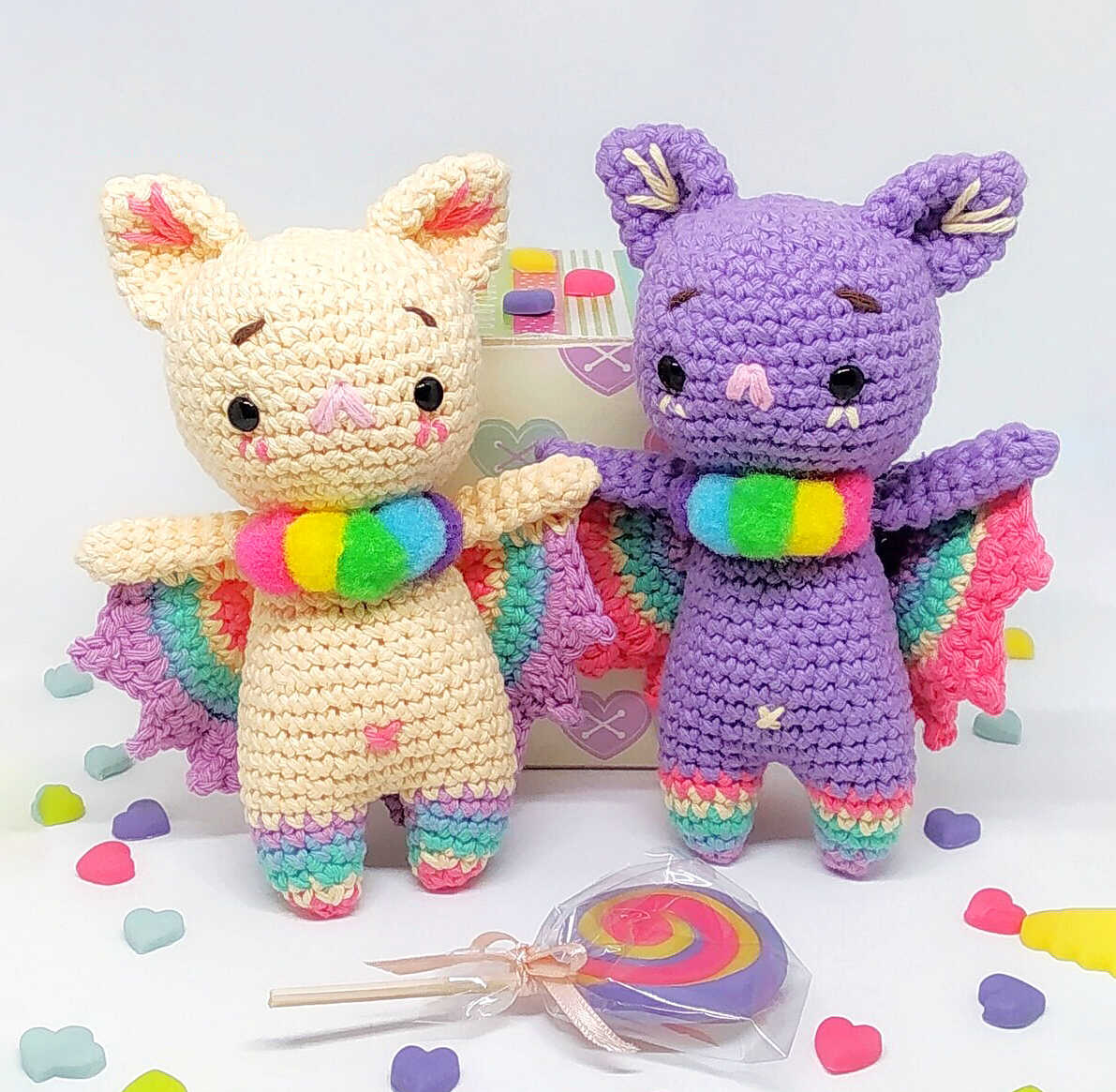 Amigurumi Candy Bat Free Pattern