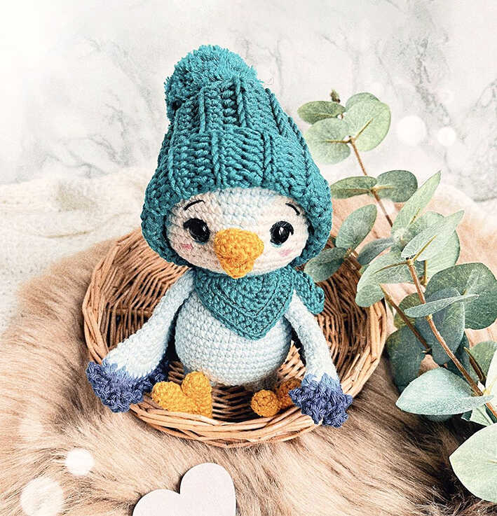 Cute Bird Tori Amigurumi Free Pattern