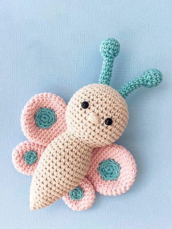 Amigurumi Butterfly Free Pattern