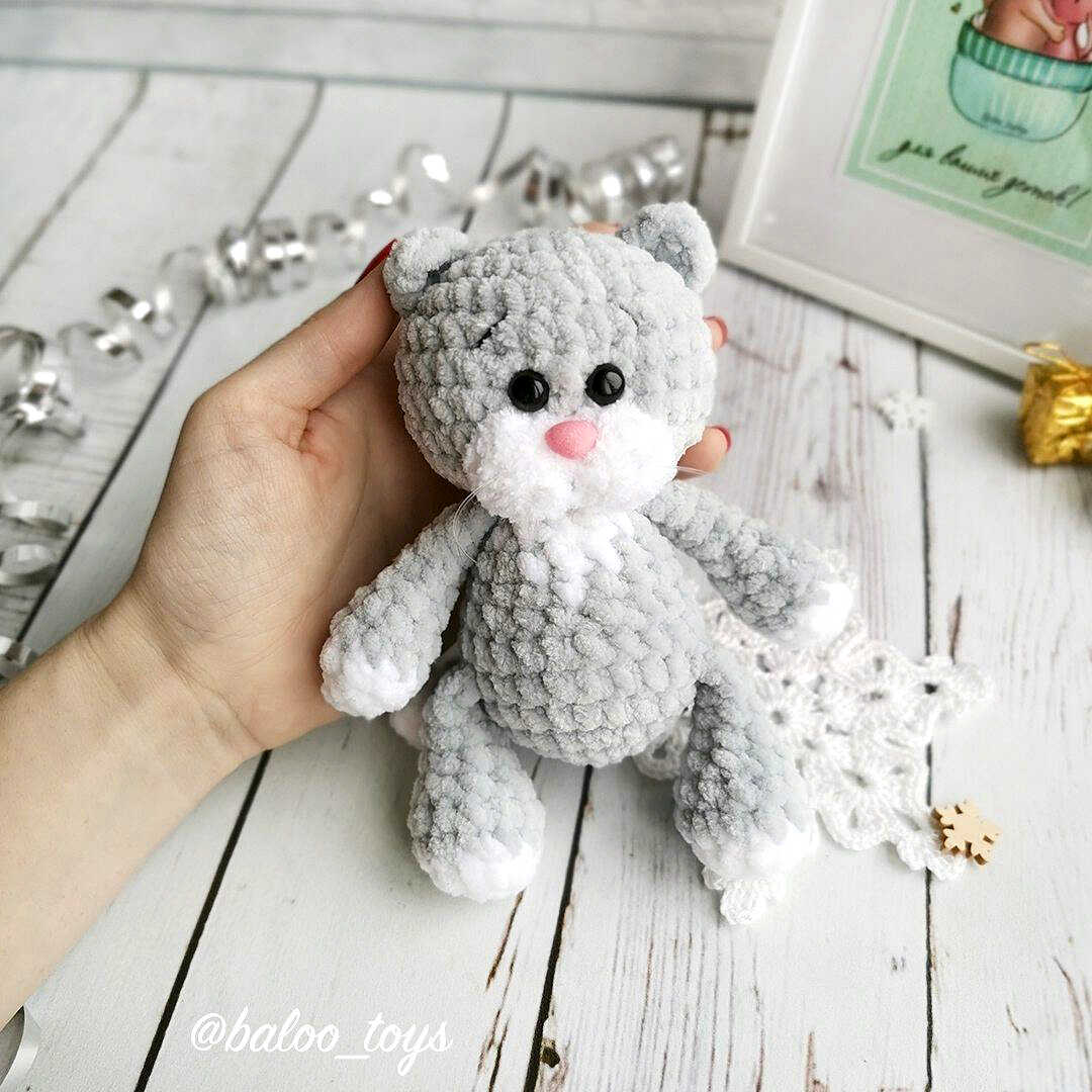 Amigurumi Cute Cat Free Pattern