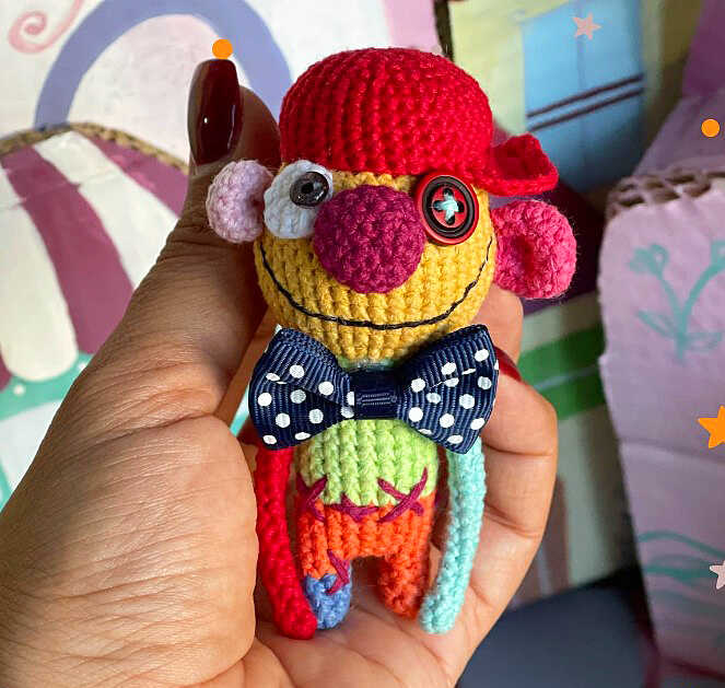 Amigurumi Clown Free Pattern