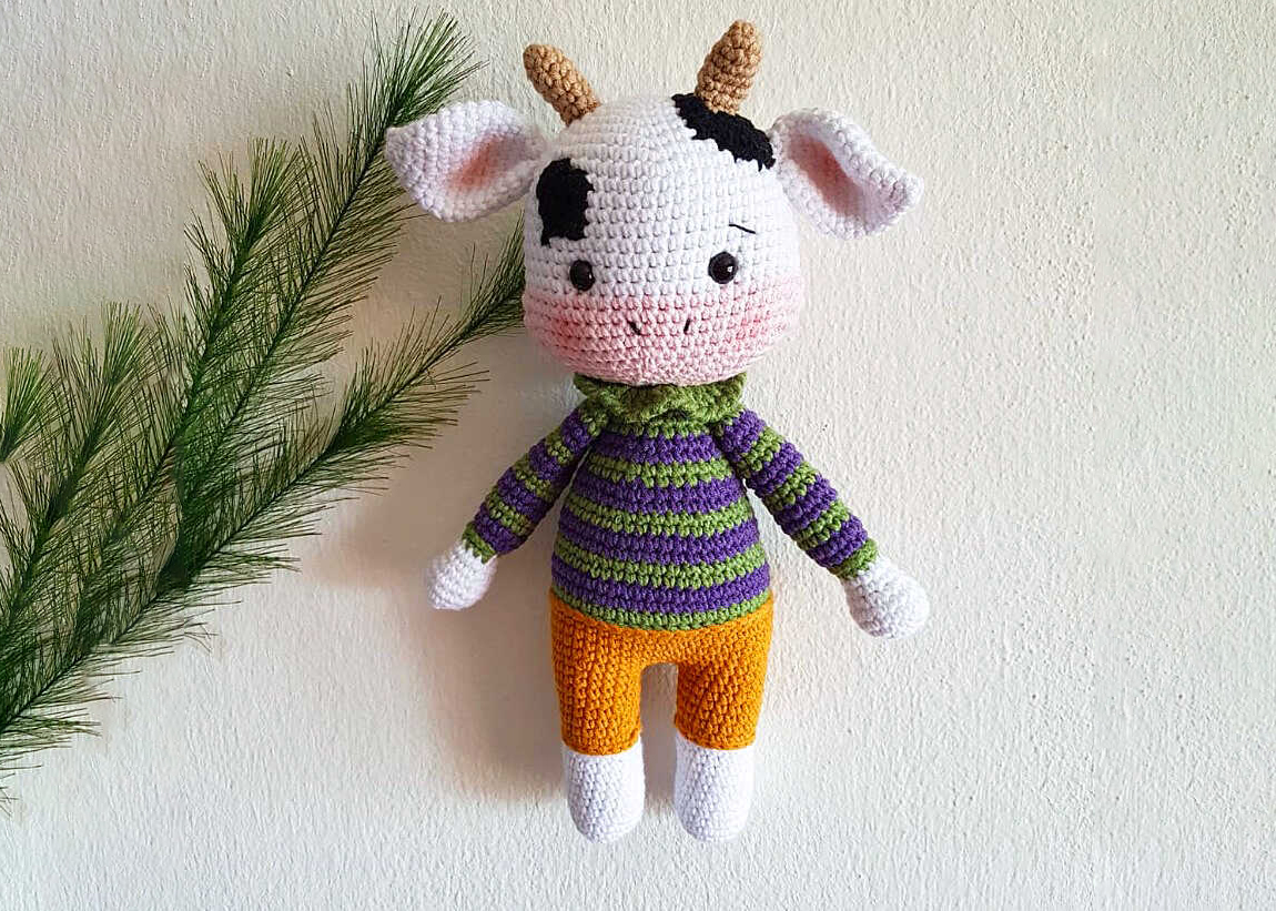 Amigurumi Cow Crochet Free Pattern