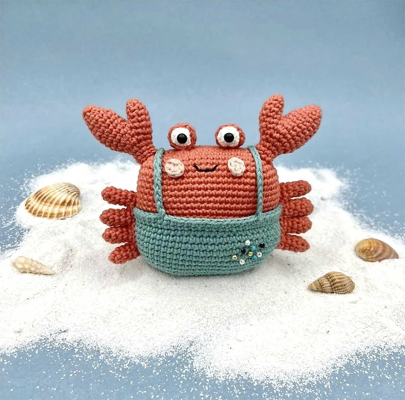 Amigurumi Crab Crochet Free Pattern