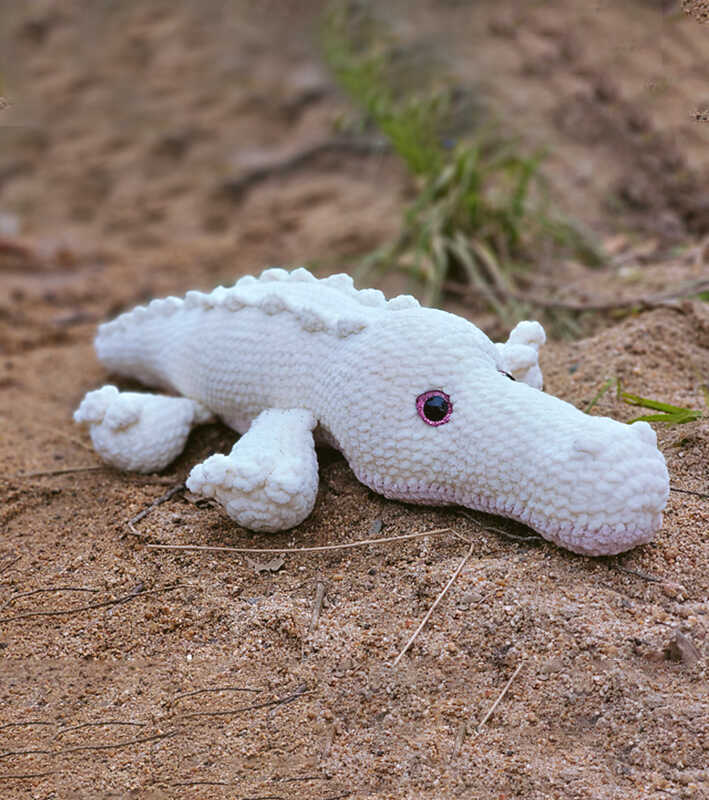 Crochet Crocodile Free Amigurumi Pattern