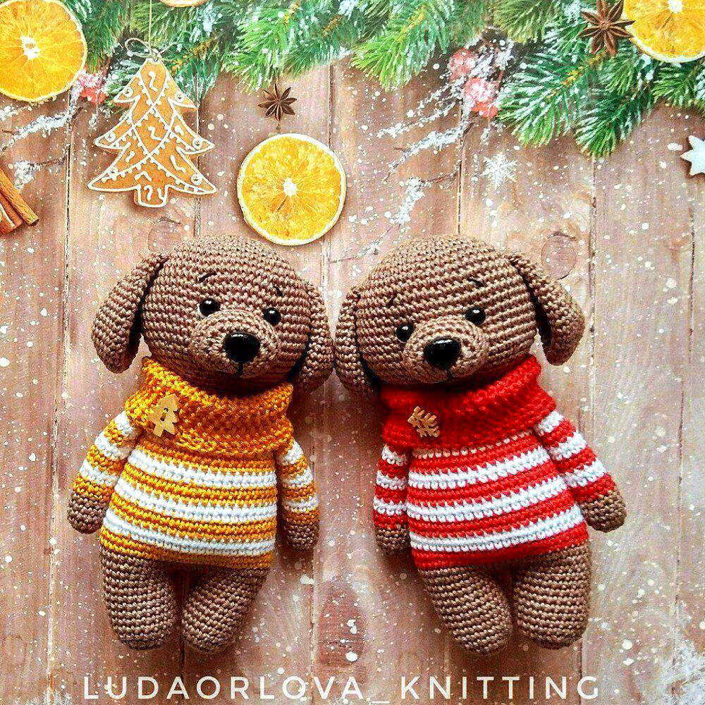 Amigurumi Sweet Dog Free Pattern
