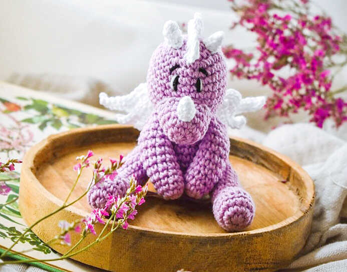 Little Dragon Amigurumi Free Pattern