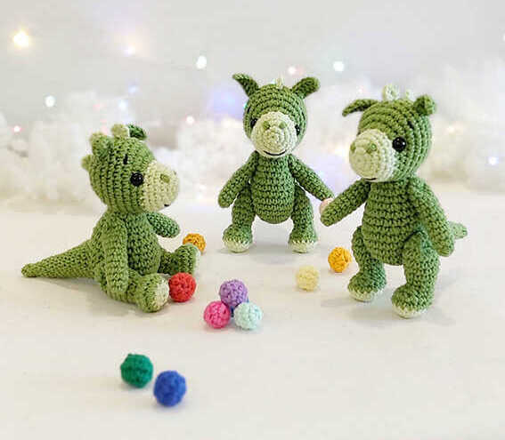 Amigurumi Dragon Free Crochet Pattern