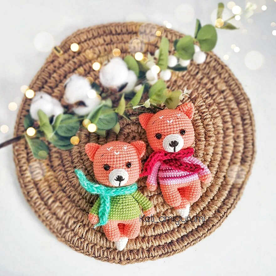 Crochet Fox Amigurumi Free Pattern