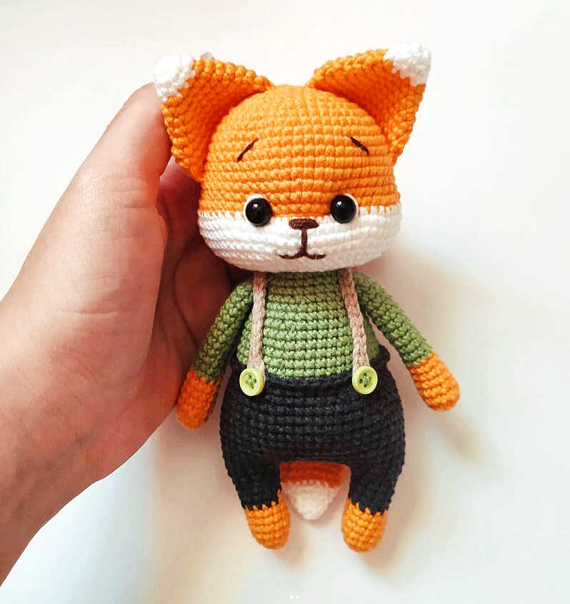 Amigurumi Cute Fox Free Pattern