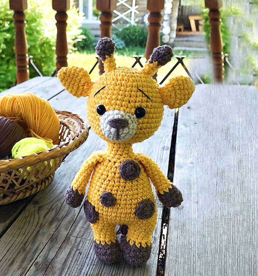 Amigurumi Giraffe Crochet Free Pattern