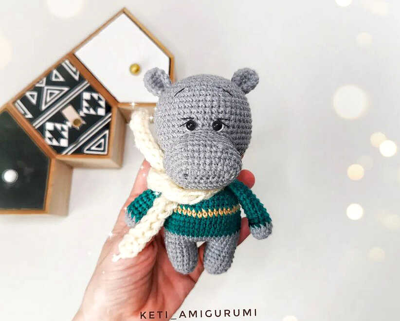 Amigurumi Sweety Hippo Free Pattern