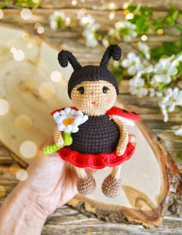 Crochet Ladybug Amigurumi Free Pattern