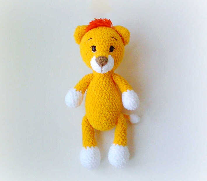 Amigurumi Lion Crochet Free Pattern