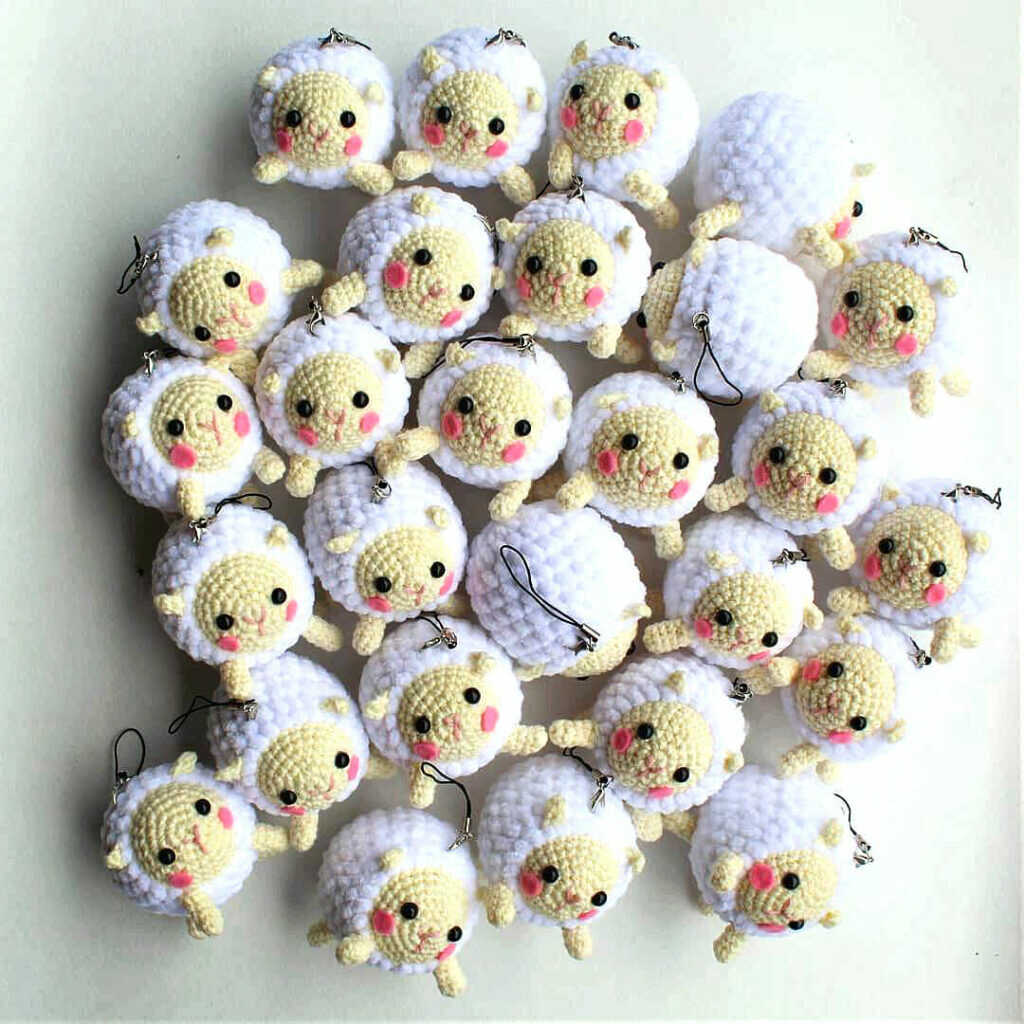 Amigurumi Little Sheeps Free Pattern
