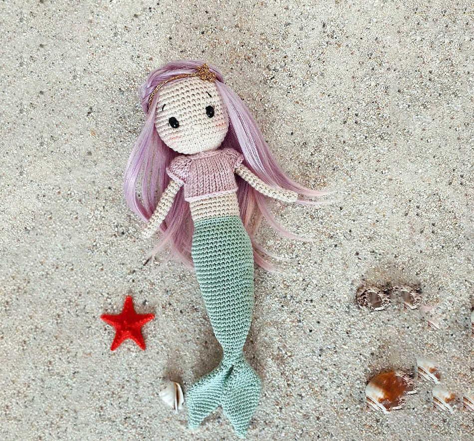Crochet Mermaid Amigurumi Free Pattern