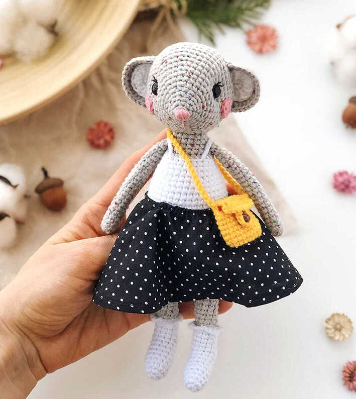 Amigurumi Mouse Free Pattern