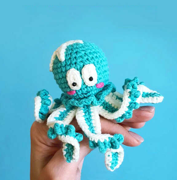 Sprinkle the Octopus Crochet Free Pattern