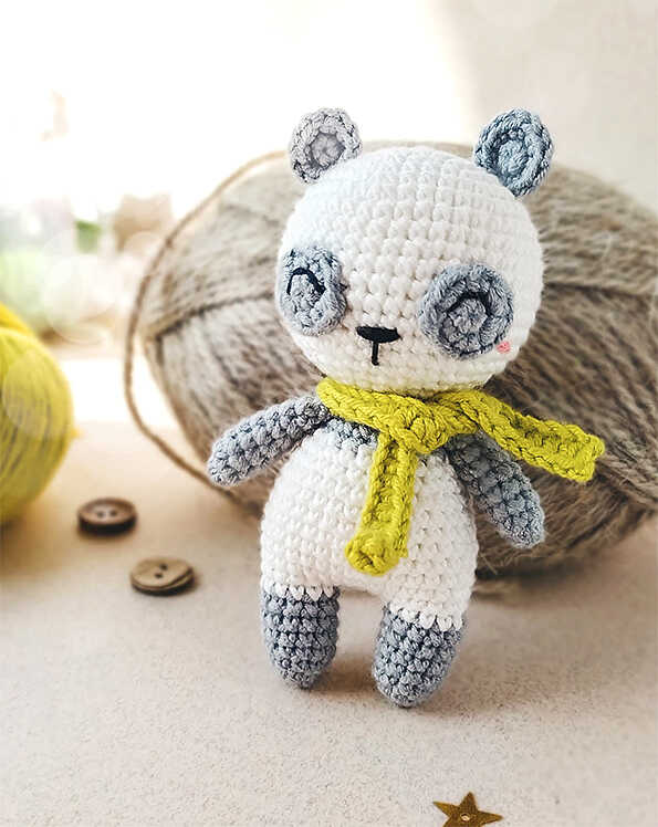 Amigurumi Panda Free Pattern
