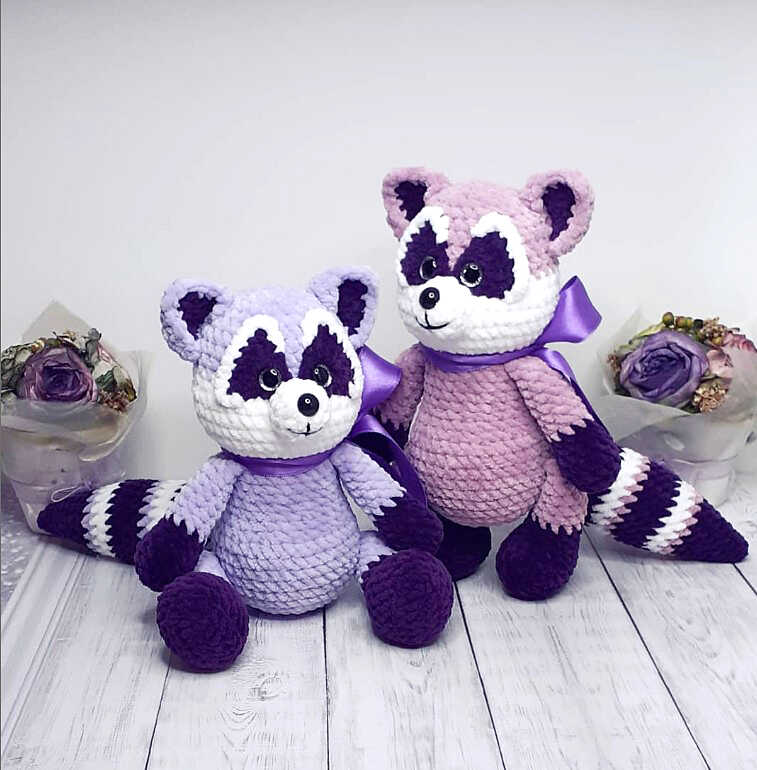 Amigurumi Raccoon Free Pattern