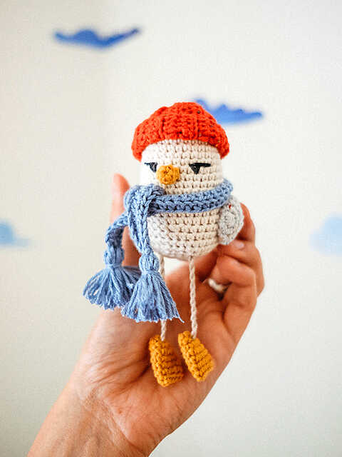 Amigurumi Seagull Free Pattern