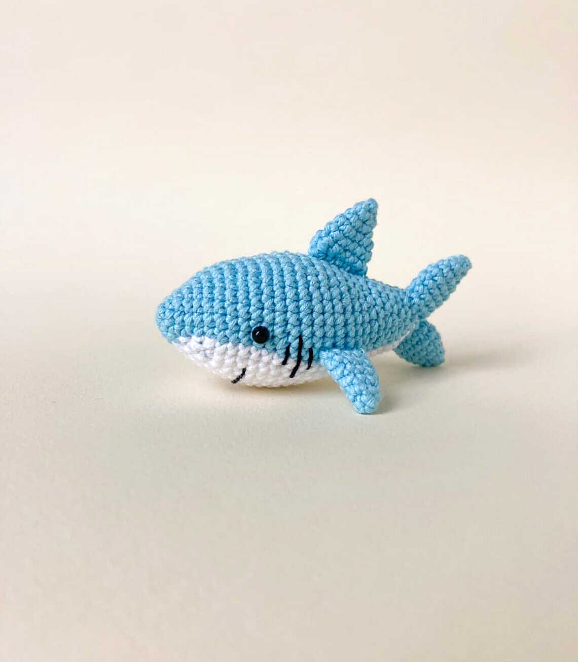 Crochet Baby Shark Amigurumi Free Pattern